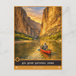 Big Bend National Park Texas | Vintage Ansichtskar Postkarte