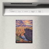 Big Bend National Park Travel Magnet (In Situ (Geschirrspüler))