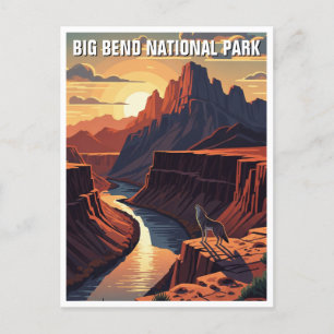 Big Bend National Park Travel Postkarte
