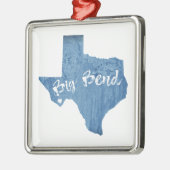 Big Bend National Park Wood Gran Ornament Aus Metall (Links)