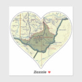 Big Bend Nationalpark 1955 Aufkleber (Blatt)