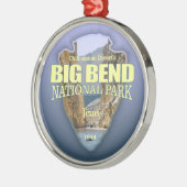 Big Bend Nationalpark (Arrowhead) Ornament Aus Metall (Links)