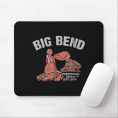 Big Bend Nationalpark Balanced Rock Vintage Mousepad (Mit Mouse)