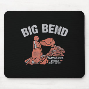 Big Bend Nationalpark Balanced Rock Vintage Mousepad