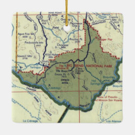 Big-Bend-Nationalpark Keramikornament