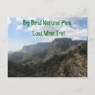 Big Bend Nationalpark Postkarte