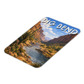 Big Bend Nationalpark Reise Magnet (Linke Seite)
