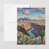 Big Bend Nationalpark Reise Postkarte (Vorne/Hinten)