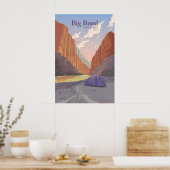 Big-Bend-Nationalpark Reiseplakat Poster (Küche)