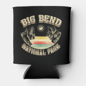 Big Bend Nationalpark Retro Dosenkühler (Vorderseite)