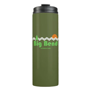Big Bend Nationalpark Retro Thermosbecher