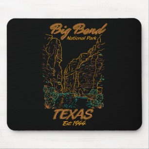 Big Bend Nationalpark Texas Camping Wandern Mousepad