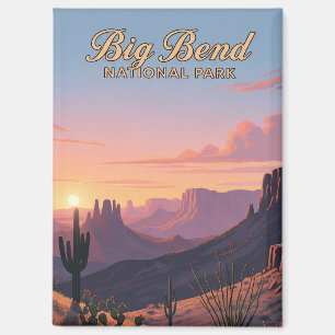 Big Bend Nationalpark Texas Magnet