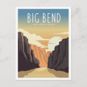 Big Bend Nationalpark Texas Reisevorführung Postkarte (Vorderseite)