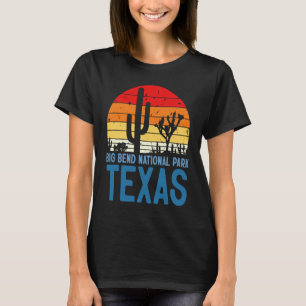 Big Bend Nationalpark Texas Wüstenwanderung Vintag T-Shirt