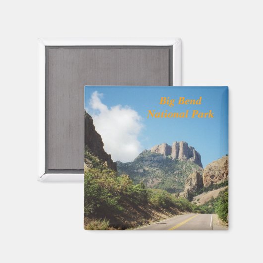 Big-Bend-Nationalparkmagnet Magnet (Vorderseite/Rückseite)
