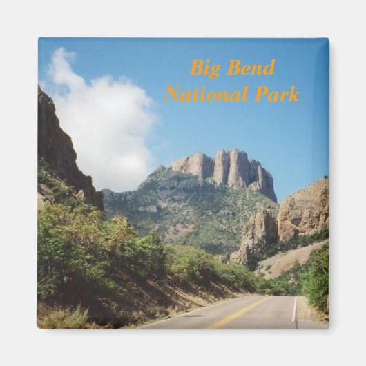 Big-Bend-Nationalparkmagnet Magnet (Vorne)
