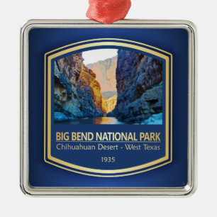 Big Bend NP (PF1) Ornament Aus Metall