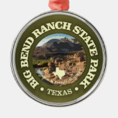 Big Bend Ranch SP Ornament Aus Metall (Vorne)