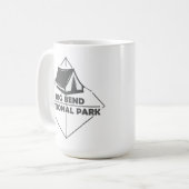 Big Bend - Texas Kaffeetasse (Vorderseite Links)
