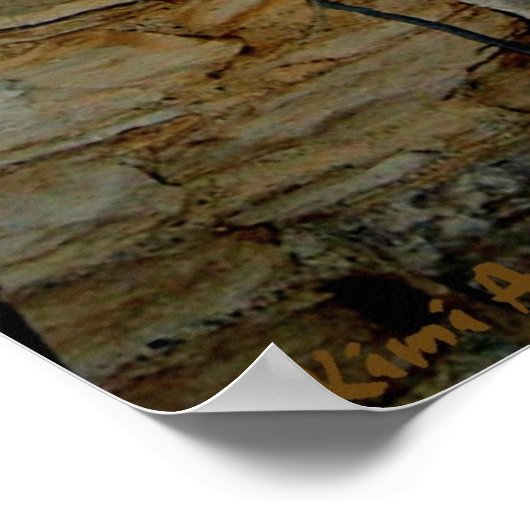 Big Bend WIndow-Leinwand Poster (Ecke)