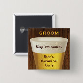 Big Ber Bachelor Button (Vorne & Hinten)