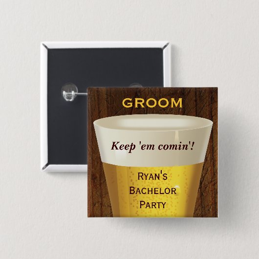 Big Ber Bachelor Button (Vorne & Hinten)