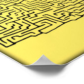 Big Bertha Maze Poster (Ecke)