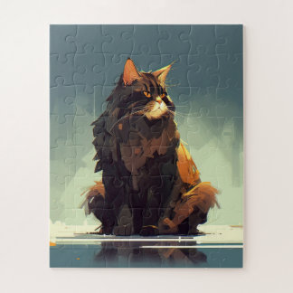 Big Beutiful und Majestic Cat Puzzle