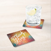 Big Big Rechteckiger Pappuntersetzer (Vor Ort)