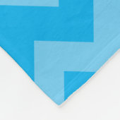 Big-Bird-Gesicht Fleecedecke (Ecke)