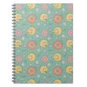 Big Bird | Good Vibes Floral Pattern Notizblock (Vorderseite)