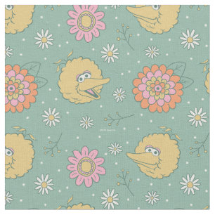 Big Bird   Good Vibes Floral Pattern Stoff