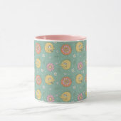 Big Bird | Good Vibes Floral Pattern Tasse (Zentrum)