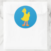 Big Bird Graphic Runder Aufkleber (Tasche)