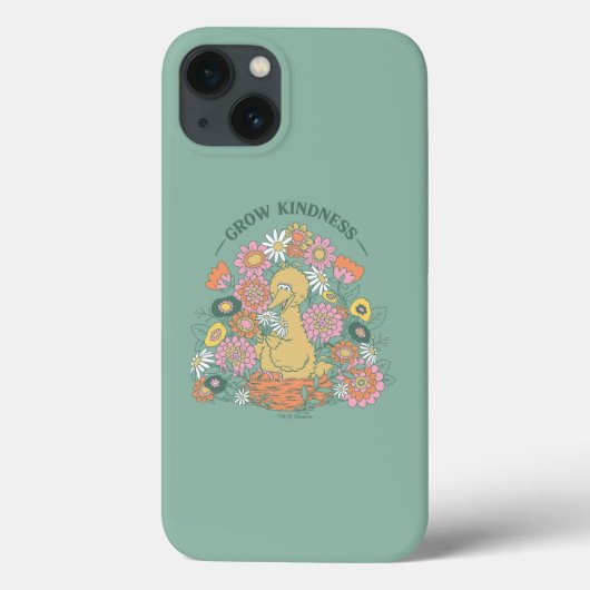 Big Bird | Grow Kindness floral Graphic Case-Mate iPhone Hülle (Rückseite)