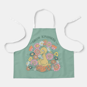 Big Bird   Grow Kindness floral Graphic Schürze