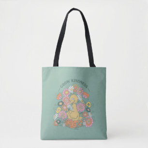 Big Bird Grow Kindness floral Graphic Tasche