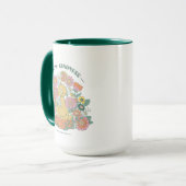 Big Bird | Grow Kindness floral Graphic Tasse (Vorderseite Links)