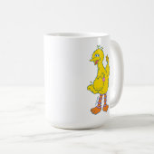 Big Bird hält Weihnachtsfeiertage ab Kaffeetasse (VorderseiteRechts)