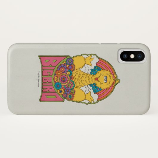 Big Bird | Psychedelisch Case-Mate iPhone Hülle (Rückseite (Horizontal))