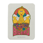 Big Bird | Psychedelisch Magnet (Vertikal)