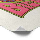 Big Bird | Psychedelisch Poster (Ecke)