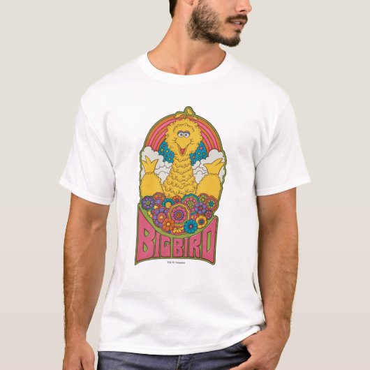 Big Bird | Psychedelisch T-Shirt (Vorderseite)