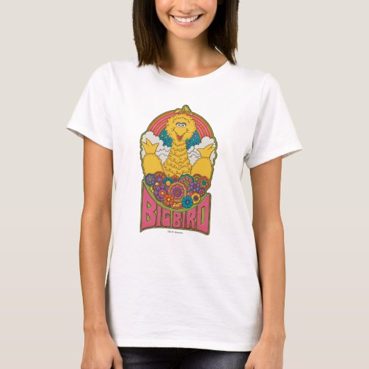 Big Bird | Psychedelisch T-Shirt (Vorderseite)