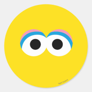 Big Bird Runder Aufkleber