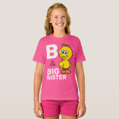 Big Bird | S ist für Big Sister T-Shirt (Vorne ganz)