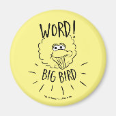 Big Bird Skate Logo - Word! Big Bird Magnet (Vorne)