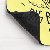 Big Bird Skate Logo - Word! Big Bird Mousepad (Ecke)