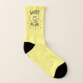 Big Bird Skate Logo - Word! Big Bird Socken (Links - Innen)